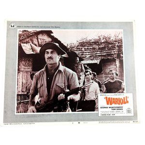 Warkill 1968 US Original Lobby Card Movie Poster George Montgomery Tom Drake VTG